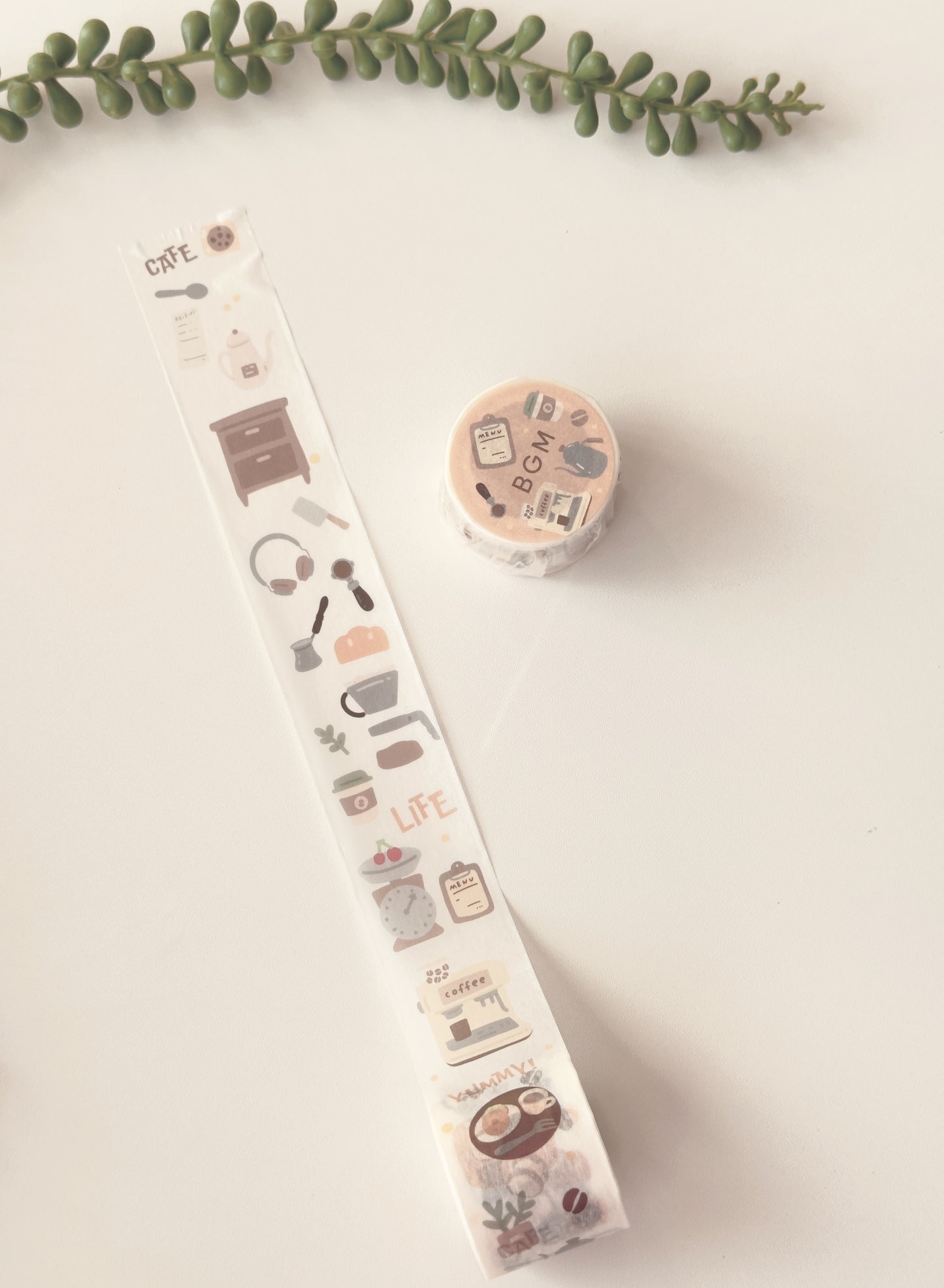 BGM Washi Tape - Coffee theme