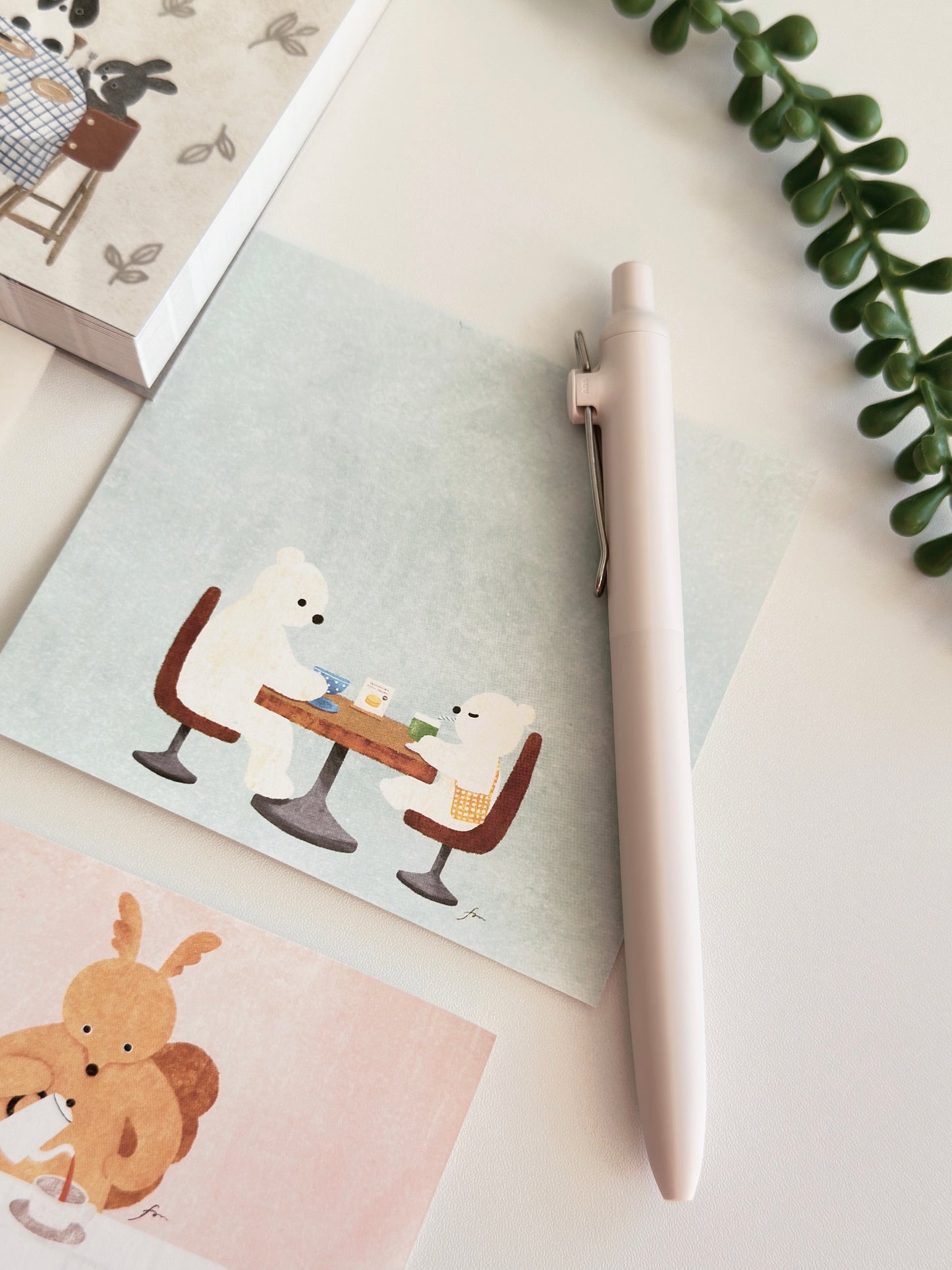 Mariko Fukuoka desk notepad - TEA TIME