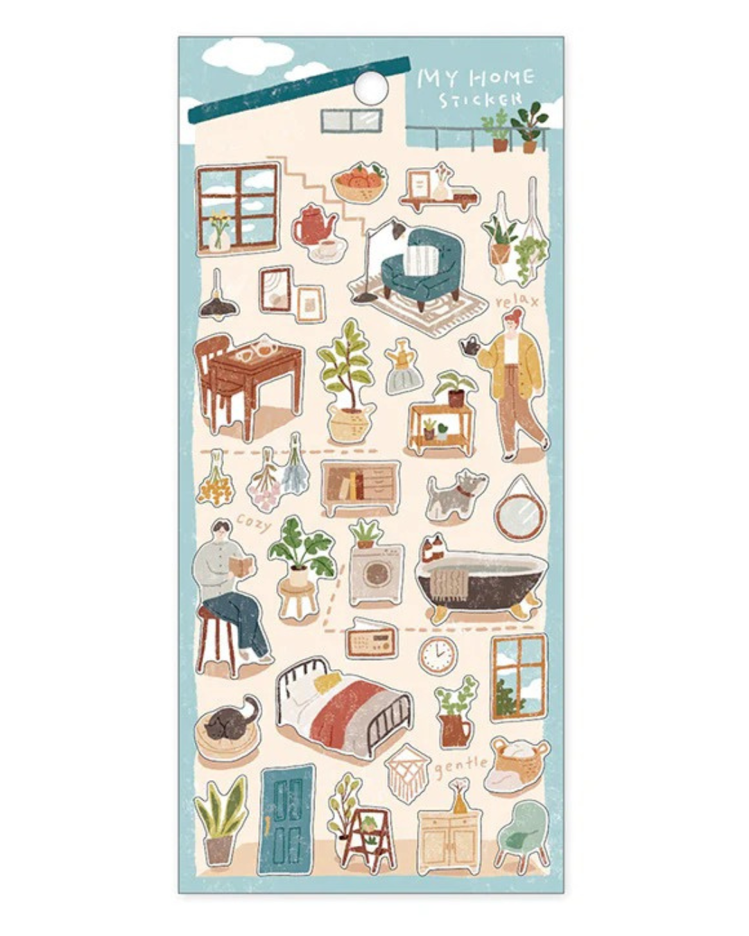 MIND WAVE My Home Sticker - Watering time