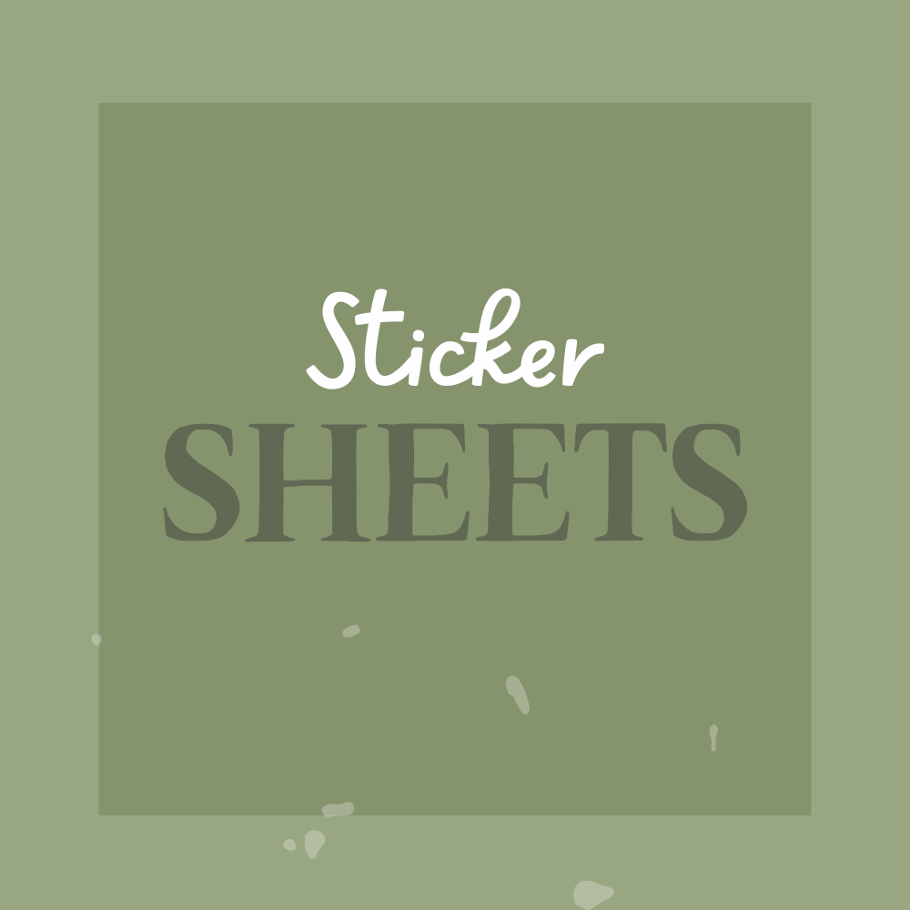 Sticker sheets