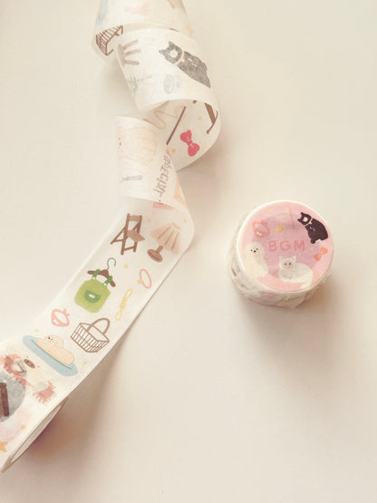 BGM Masking Tape  - Pet Shop