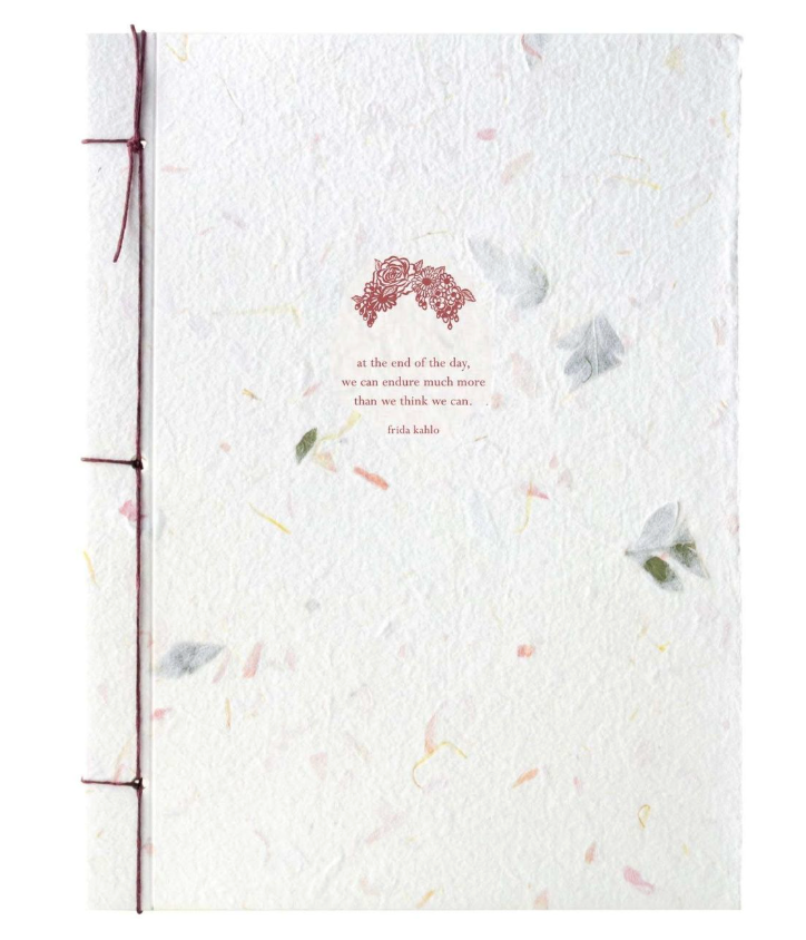 Frida Kahlo Handmade Paper Inspiration Journal