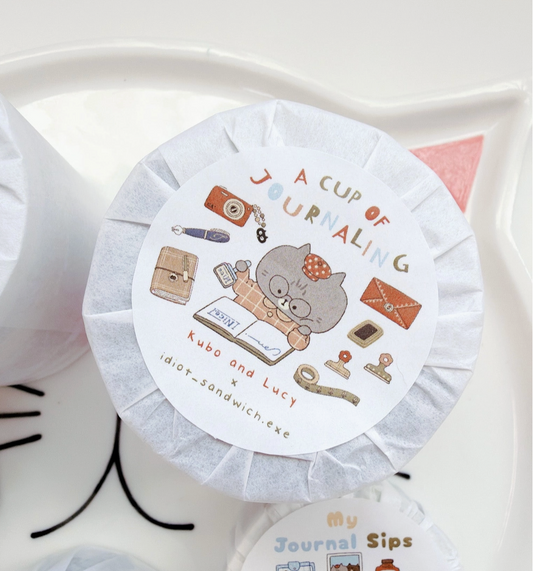 Kuboandlucy X Idiot Sandwich | A Cup of Journaling P.E.T Tape