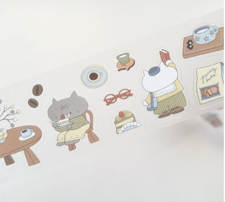 Kuboandlucy X Idiot Sandwich | A Cup of Journaling P.E.T Tape