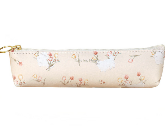 Sous Les Fleurs Pen Case! Pink