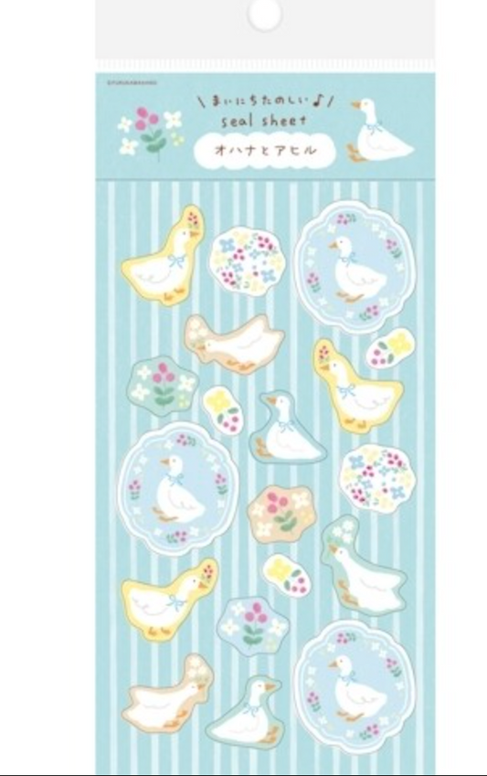 Furukawa Shiko Spring Sticker Sheet