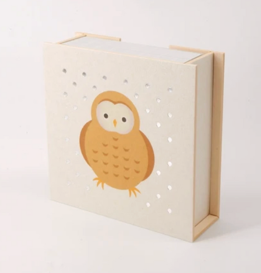 Memo Pad Ezo Owl Animal Series