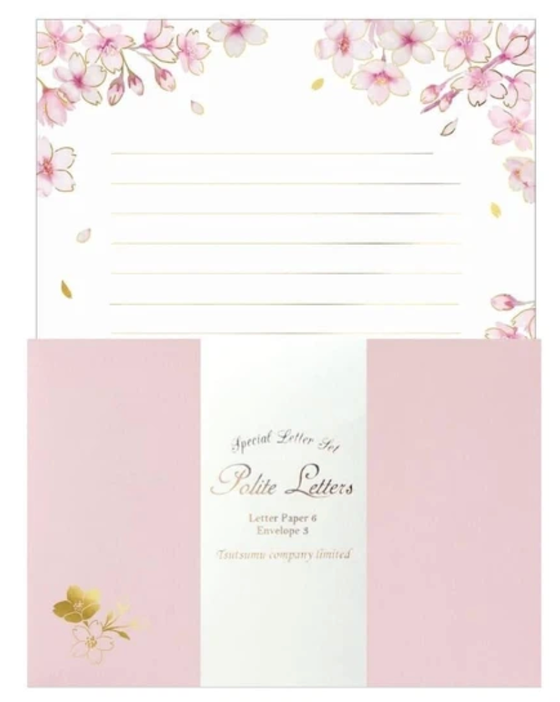 Letter set Cherry Blossoms