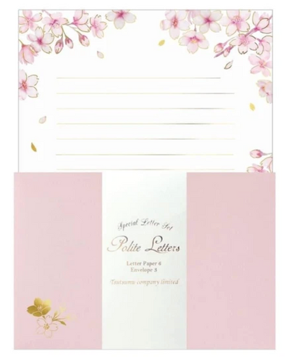 Letter set Cherry Blossoms