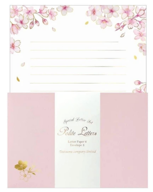 Letter set Cherry Blossoms