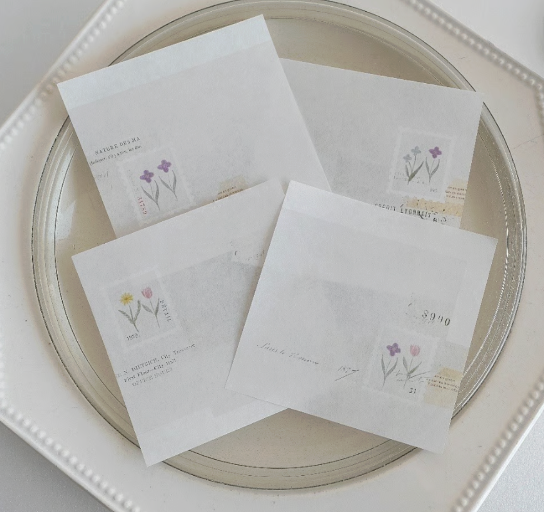 YOHAKU Memo Pad Garden