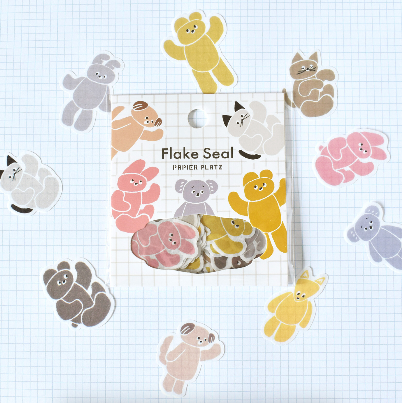 Flake Seal Sticker Flakes - Animal