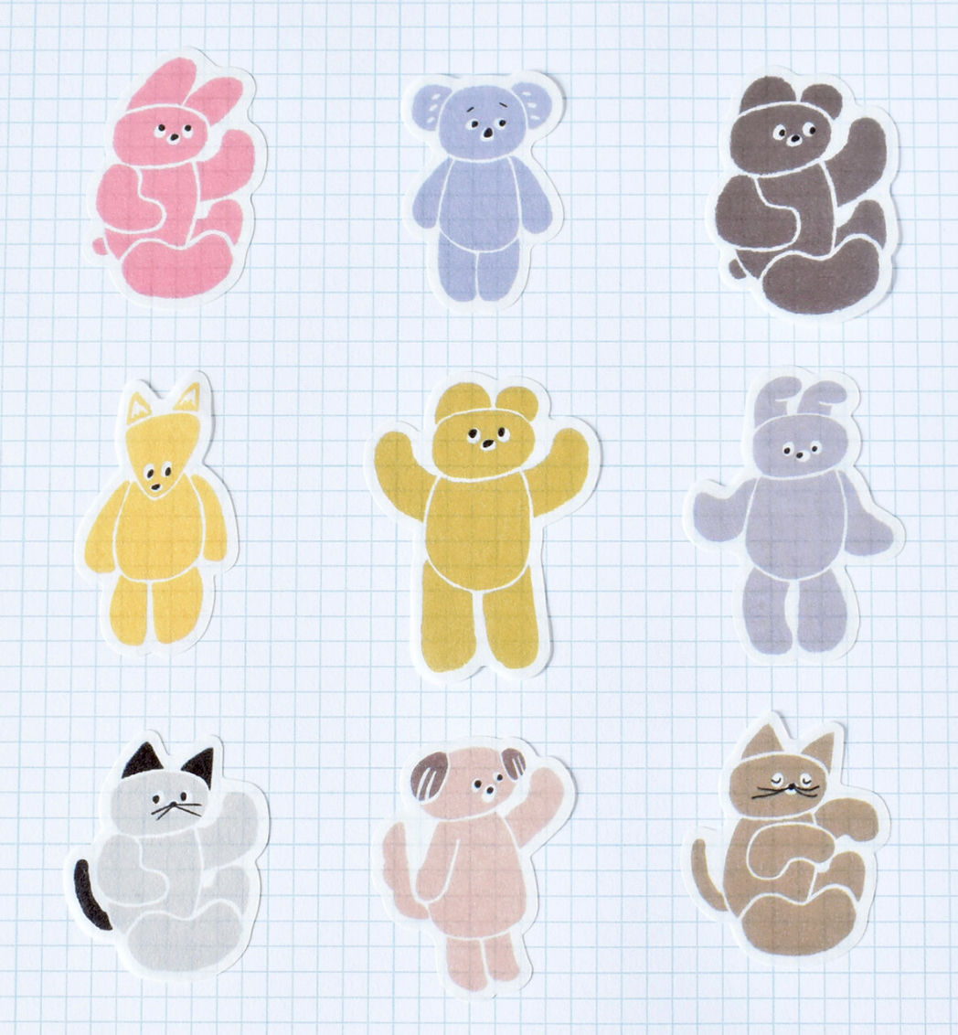 Flake Seal Sticker Flakes - Animal