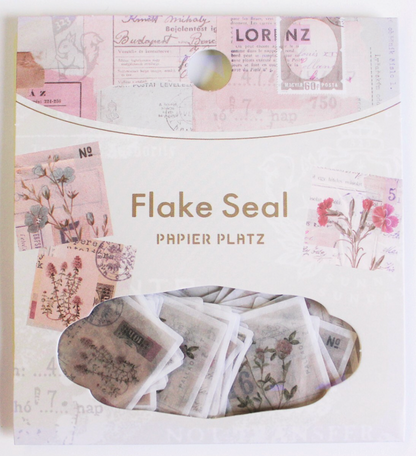 Flake Seal Sticker Flake - Square SunnySunday