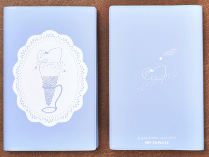 Notebook Log note - Papier Platz Blue