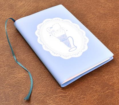 Notebook Log note - Papier Platz Blue