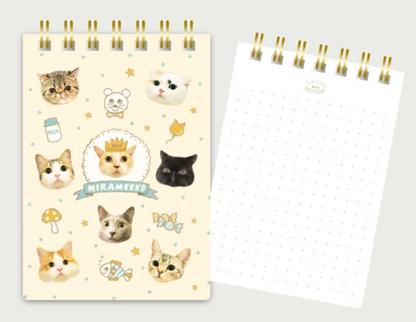 Notebook Cat Circus + Memo Pad