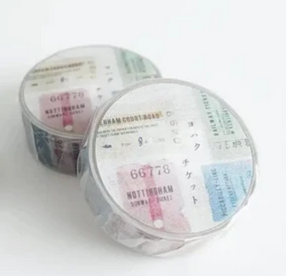 YOHAKU Washi Tape Tickets