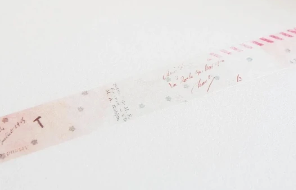 YOHAKU Washi Tape Stripe Check