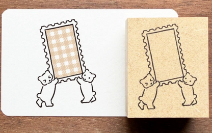 Labeler Seal Otomona Hanko - Bear Stamp