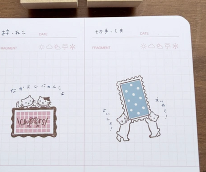 Labeler Seal Otomona Hanko - Bear Stamp