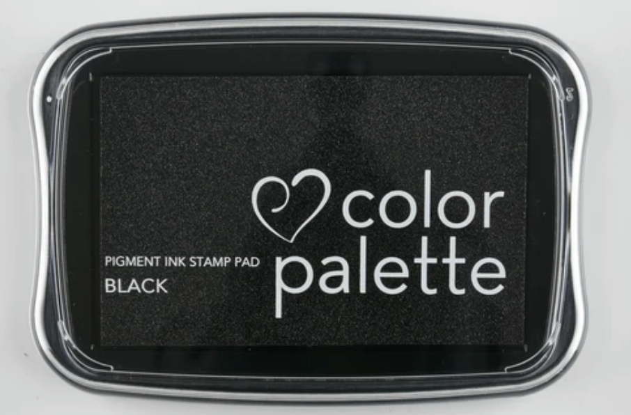 TSUKINEKO stamp ink pad - Black