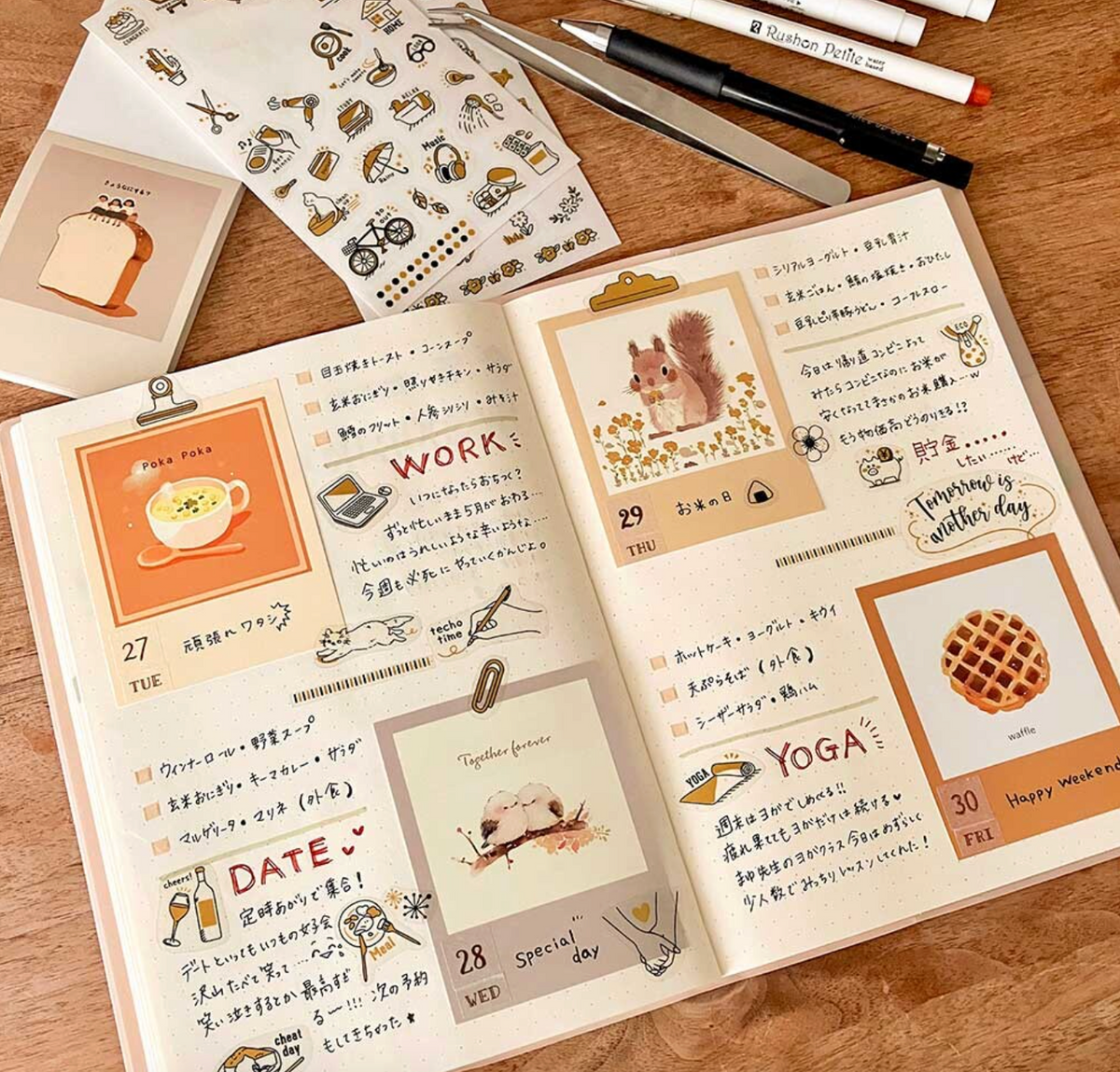 Memo Pad Cat - Pine Book