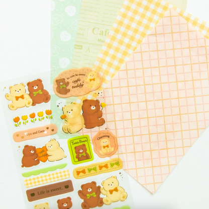 Planner Stickers Cafe - FUTABA(ROKKAKU)