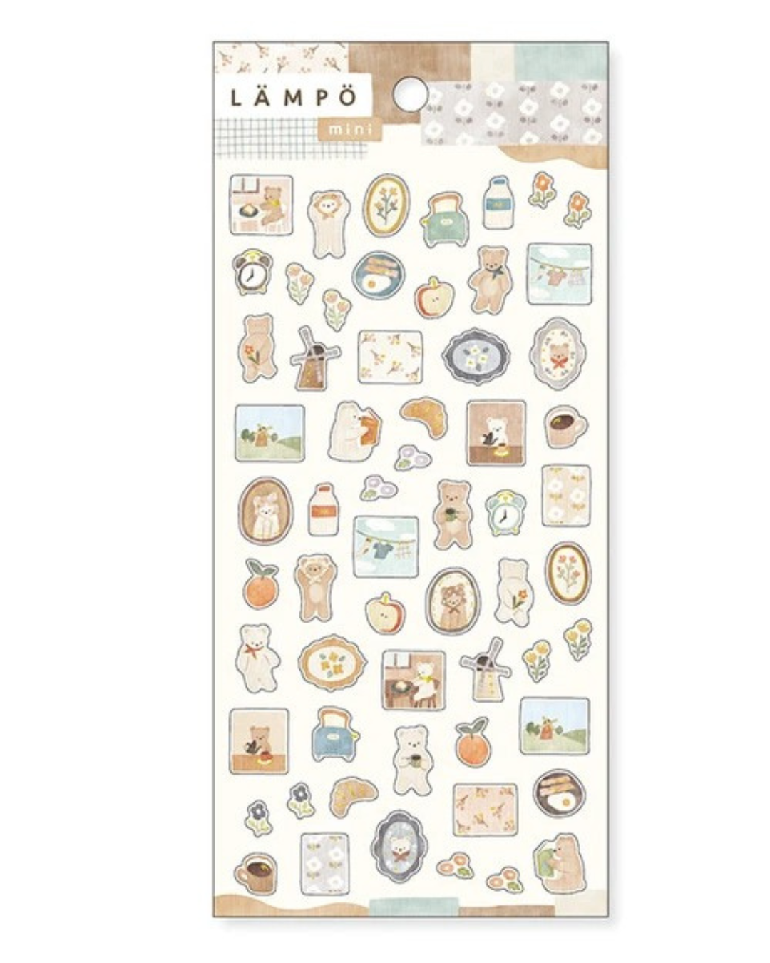 MIND WAVE Stickers - Morning with a bear